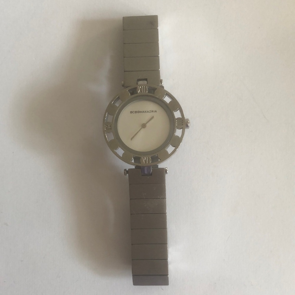 Vintage BCBG Max Azria stainless steal watch